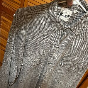 Gooch Men's Gray Lightweight Shirt Jacket